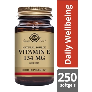 Solgar Natural Vitamin E 134mg, 200iu, 250 SoftGels