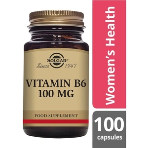 Solgar Vitamin B6, 100mg, 100 Capsules