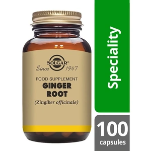 Solgar Ginger Root, 520mg, 100 VCapsules