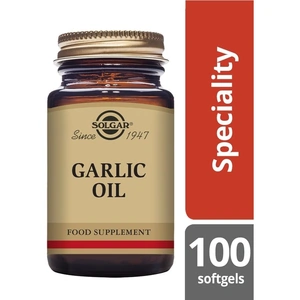 Solgar Garlic Oil Softgels (Reduced Odour), 100 SoftGels