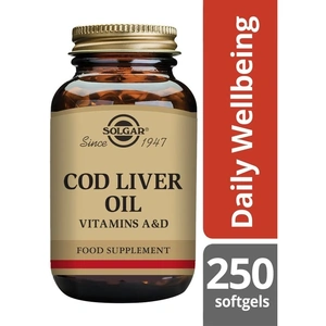 Solgar Norwegian Cod Liver Oil, 250 SoftGels