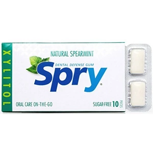 Spry Spearmint Xylitol Gum 10 pieces (Case of 20)