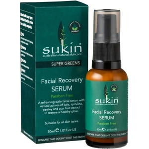Sukin - Super Greens Facial Recovery Serum, 30ml
