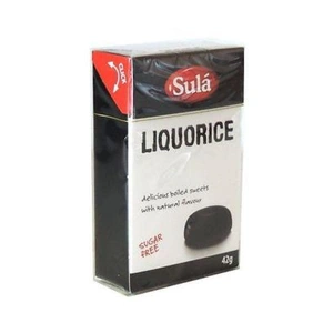 Sula Liquorice Sugar Free Sweets (42g x 14)