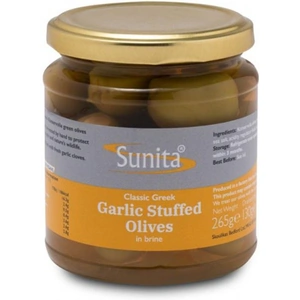 Sunita Sunita Garlic Stuffed Olives 265g