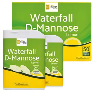 Sweet Cures Waterfall D-Mannose Lemon 50 Tablets