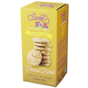 SWEET FA GLUTEN FREE Sweet FA Peanut Butter Cookies - 125g x 12