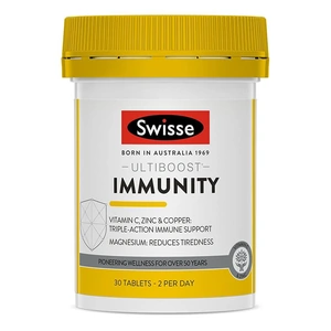 View product details for the SWISSE Ultiboost Immunity 30 Tablets