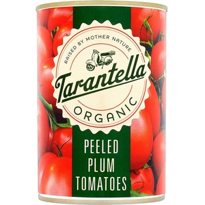 View product details for the Tarantella Peeled Plum Tomatoes 400g