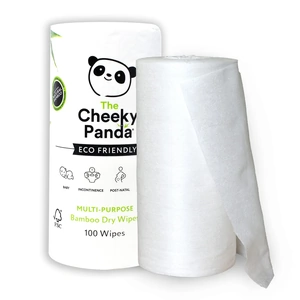 The Cheeky Panda Multi Purpose Bamboo Dry Wipes (100 Wipes)