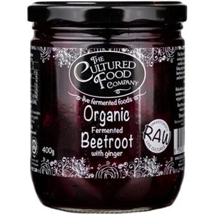 The Cultured Food Company Organic Fermented Beetroot & Ginger 400g (2 minimum)