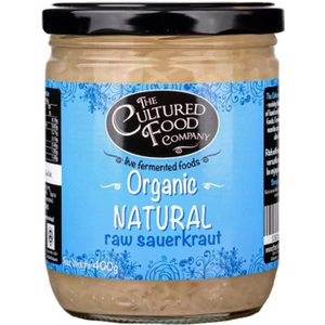 The Cultured Food Company Organic Natural Sauerkraut 400g (2 minimum)