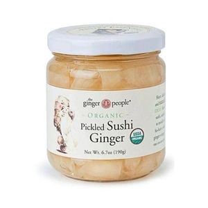 The Ginger People Organic Pickled Sushi Ginger 190g