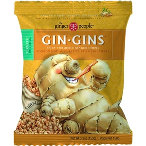 The Ginger People Gin Gins Spicy Turmeric Ginger 150gbag