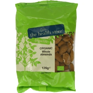 The Health Store Organic Almonds Whole, 125gr