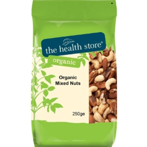 The Health Store Organic Mixed Nuts, 250gr