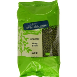 The Health Store Organic Mung Beans, 500gr