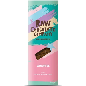 The Raw Chocolate Company Organic Vegan Vanoffee Raw Chocolate Bar 60g (Case of 10) (10 minimum)