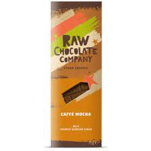 THE RAW CHOCOLATE COMPANY LTD Raw Chocolate Company Organic Caffe Mocha - 70g (10 minimum)