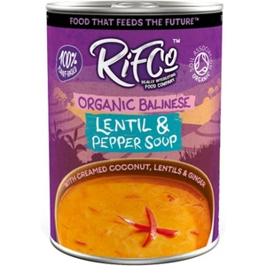 The Really Interesting Food Co RIFCo Organic Balinese Lentil & Pepper Soup 400g (Case of 6) (6 minimum)
