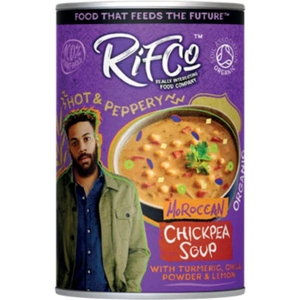 The Really Interesting Food Co Organic Moroccan Chickpea Soup 400g (Case of 6) (6 minimum)