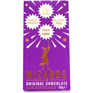The Wizards Magic Original Chocolate 55g 1% Sugar 55g