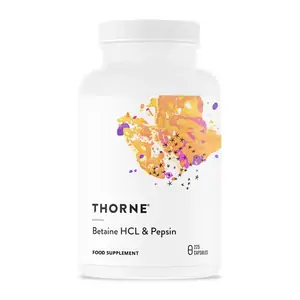 Thorne Research Betaine HCL & Pepsin - 225's