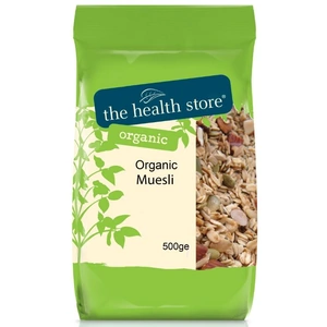 Ths Organic Breakfast Cereals The Health Store Organic Muesli (500g x 6)