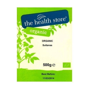 Ths Organic Fruits Dried - Ths Organic Sultanas (Sunflower Oil) 500ge (x 6pack)