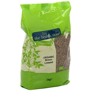 THS ORGANIC SEEDS THS Org Linseed Brown - 500g (Case of 6) (6 minimum)