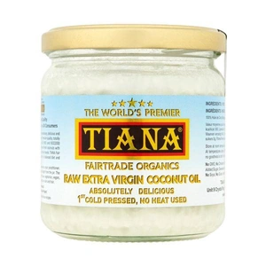 Tiana Fair Trade Organics Organic Fairtrade Raw Extra Virgin Coconut Oil 350ml