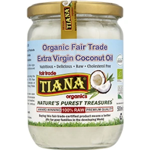 Tiana Organic Virgin Coconut Oil 500ml (Case of 12)