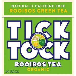 Tick Tock Organic Rooibos Green Tea - 40 bags