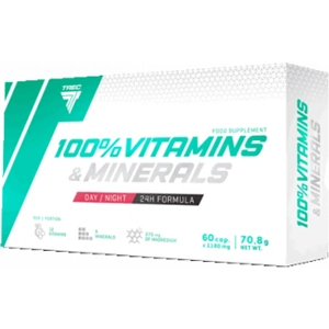 Trec Nutrition 100% Vitamins & Minerals - 60 caps (Case of 6)