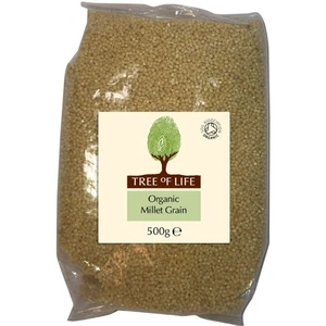 Tree of Life Organic Millet - Grain - 500g x 6