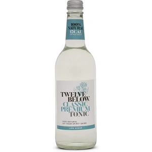 Twelve Below Classic Premium Low Sugar Tonic Water - 500ml x 12 (Case of 1)