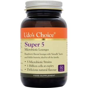 Udo's Choice Super 5 Microbiotic, 60 Lozenges