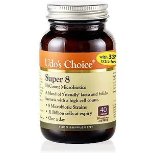 Udo's Choice Super 8 Microbiotics 30 caps
