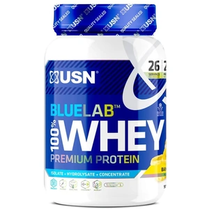 USN Blue Lab 100% Whey Protein Powder (908g) - Banana