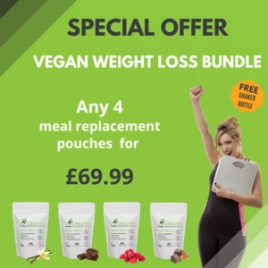 Vegan Supplement Store Vegan Weight Loss Bundle &pipe; 4 Meal Replacement Pouches - Save over £30, My own selection