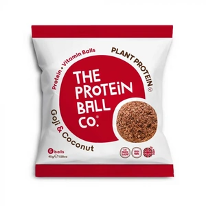 Vegan Supplement Store Vegan Protein Balls - A Delicious, Healthy Treat, Goji & Coconut / Box of 10