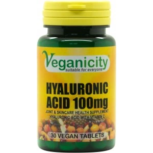 Vegan Hyaluronic Acid 100mg Tablets &pipe; Vegan Supplement Store