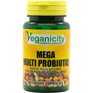 View product details for the Vegan Mega Multi Probiotic Capsules &pipe; Vegan Supplement Store
