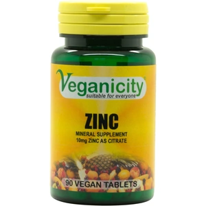 Zinc Citrate Tablets 10mg &pipe; Vegan Supplement Store