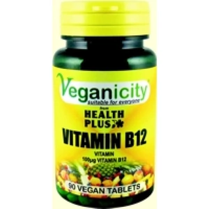 Veganicity Vitamin B12 100ug 90 tablet