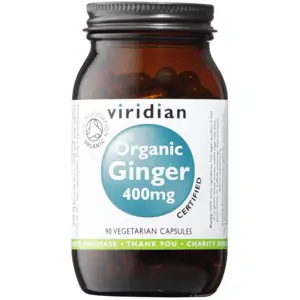Viridian Organic Ginger 400mg - 90's