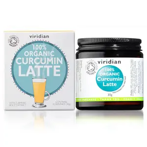 Viridian 100% Organic Curcumin Latte 30g