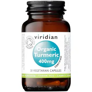 Viridian Organic Turmeric 400mg - 30's