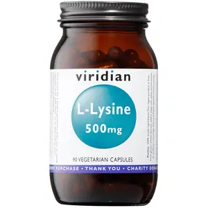 Viridian L-Lysine 500mg - 90's