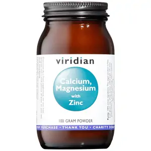 Viridian Calcium Magnesium with Zinc 100g